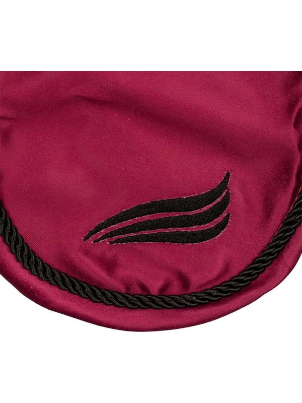 Cuffietta satinata con orecchie elasticizzate