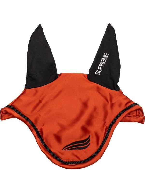 Cuffietta satinata con orecchie elasticizzate