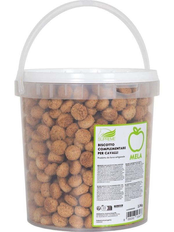 BISCOTTO VEGETALE PER CAVALLI GUSTO MELA (2,5 kg)