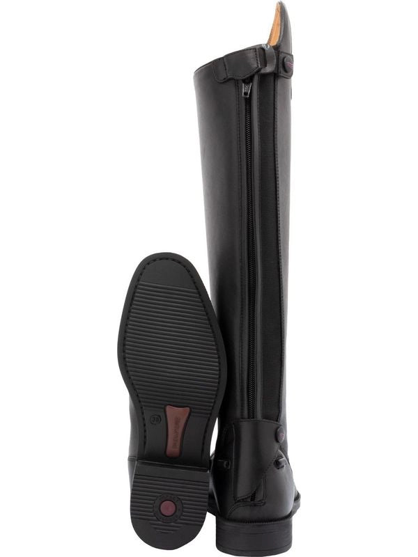 Stivali unisex con lacci calf wide