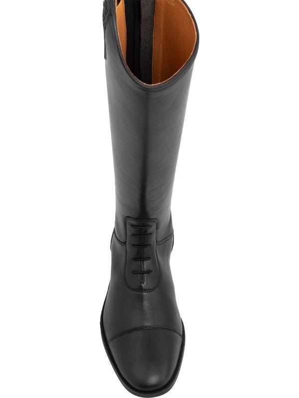 Stivali unisex con lacci calf wide