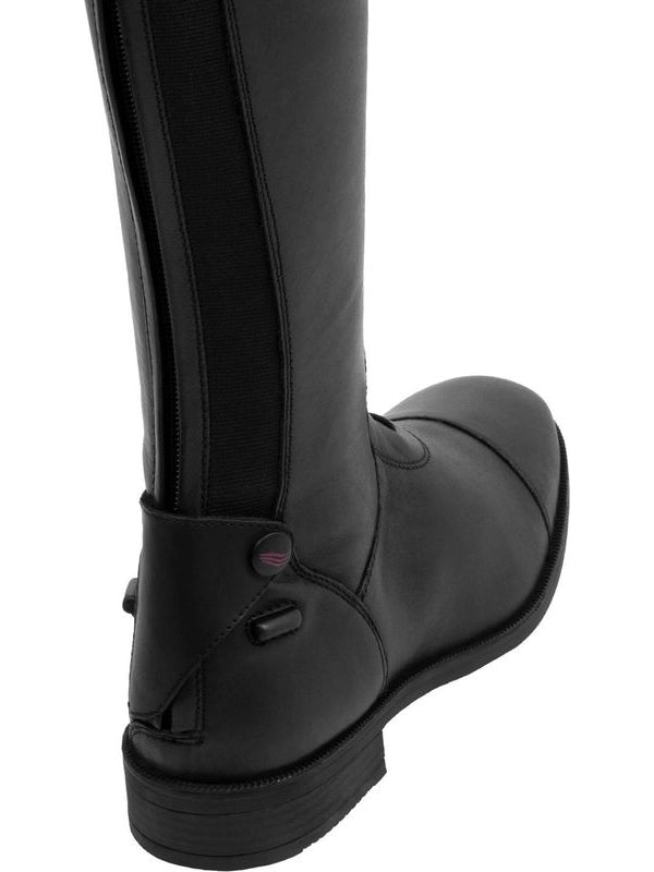 Stivali unisex con lacci calf wide