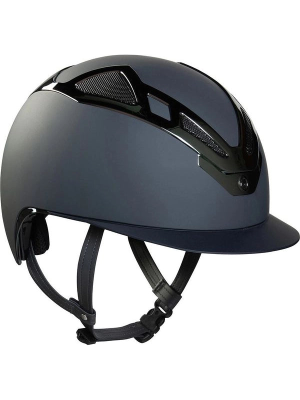 Casco apex chrome blue navy matt