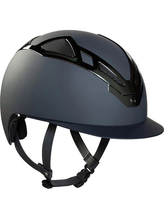 Casco apex chrome blue navy matt