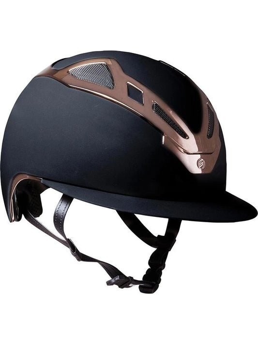 Casco apex chr blk matt/rose gold lady