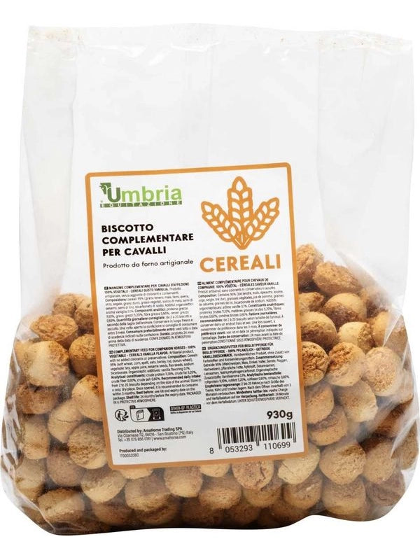 Biscotto vegetale per cavalli con cereali(930 gr)