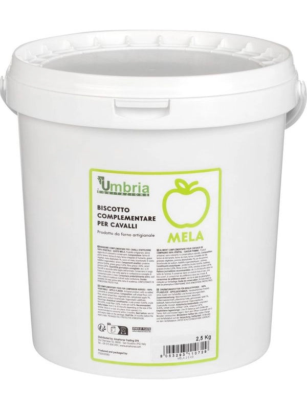 BISCOTTO VEGETALE PER CAVALLI GUSTO MELA (2,5 kg)
