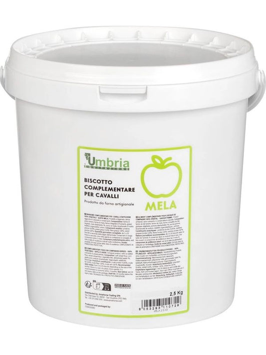 BISCOTTO VEGETALE PER CAVALLI GUSTO MELA (2,5 kg)