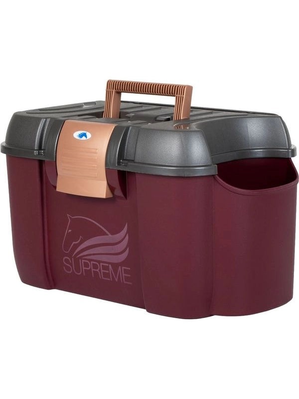 Bauletto grande panaro 2019 con porta bottiglie laterale rosso-blu 169