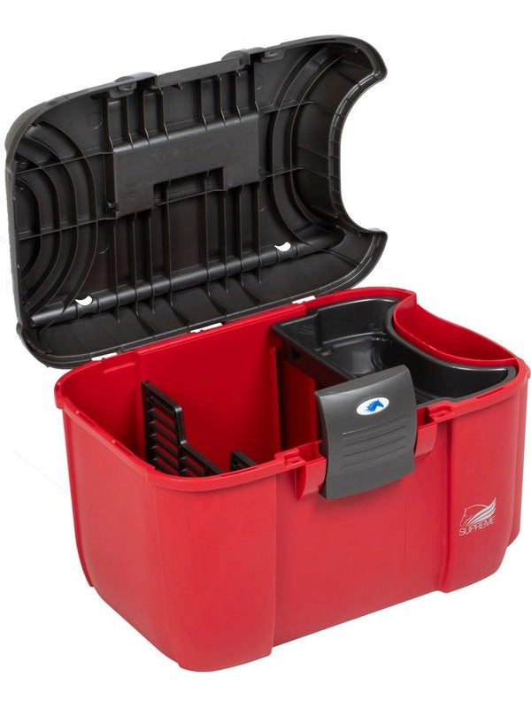 Bauletto grande panaro 2019 con porta bottiglie laterale rosso-blu 169