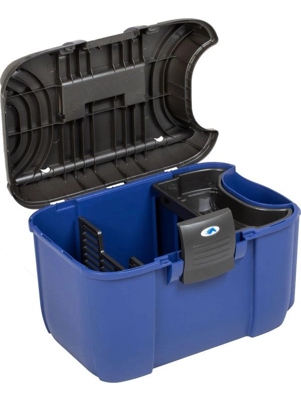 Bauletto grande panaro 2019 con porta bottiglie laterale rosso-blu 169