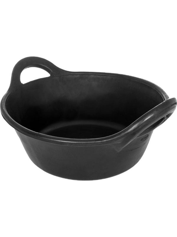 Mangiatoia tonda da terra con manici 20 litri