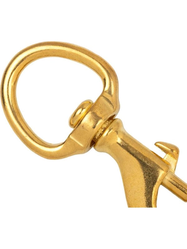 Moschettone lunghina ottone 1"