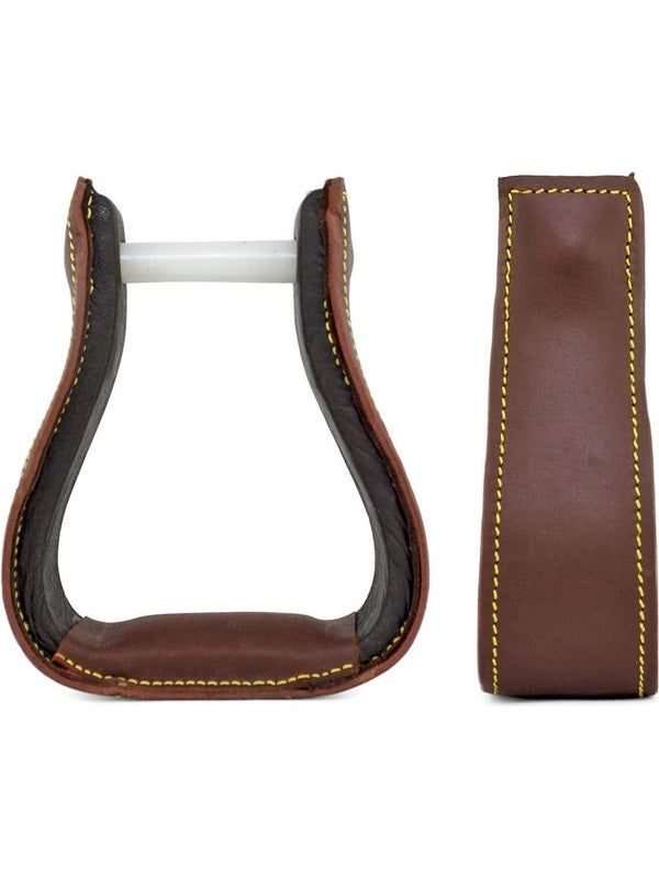 Staffe western cuoio