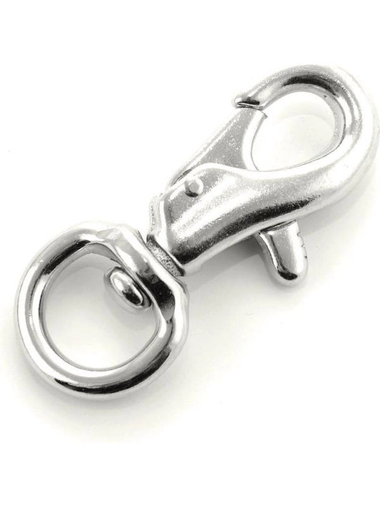 Moschettone lunghina grande inox