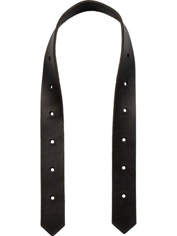Riscontro in cuoio corto western 46 cm