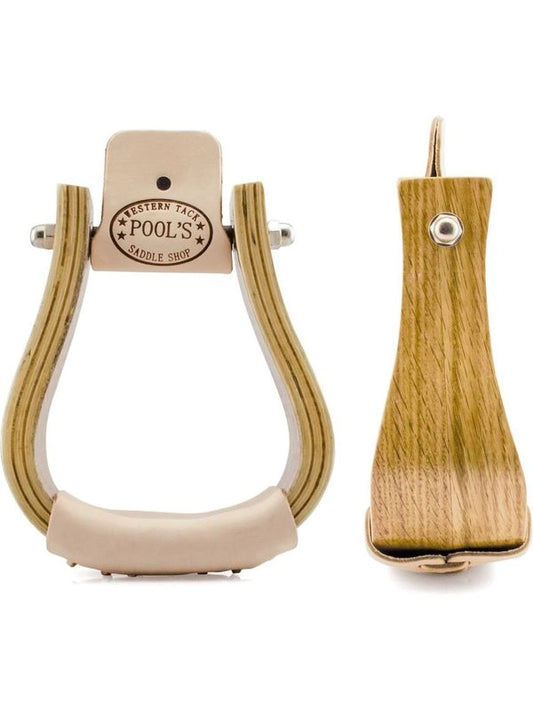 Staffe western legno con panca larga