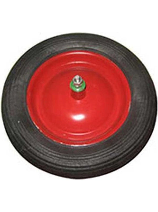 Ruota disco superelastica perno 170mm