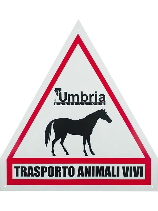 Cartello trasporto cavalli umbria equitazione